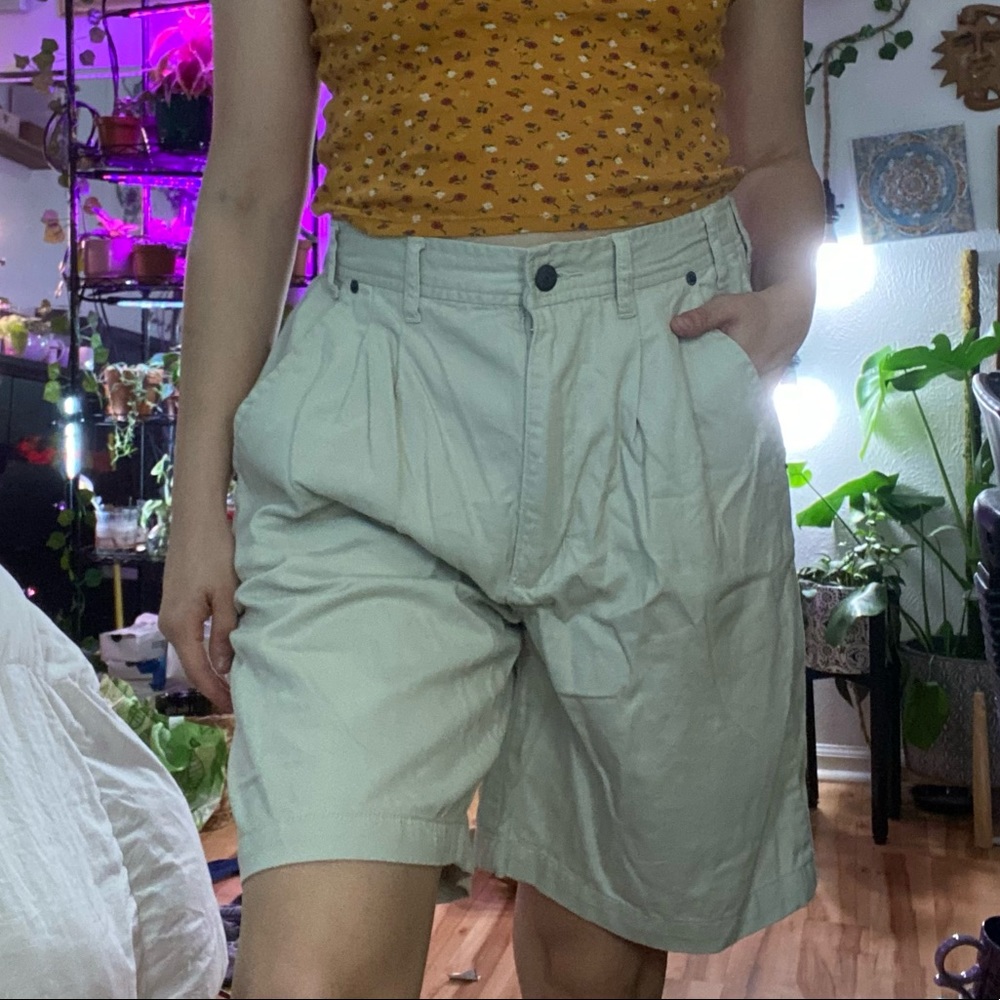 vintage tan shorts